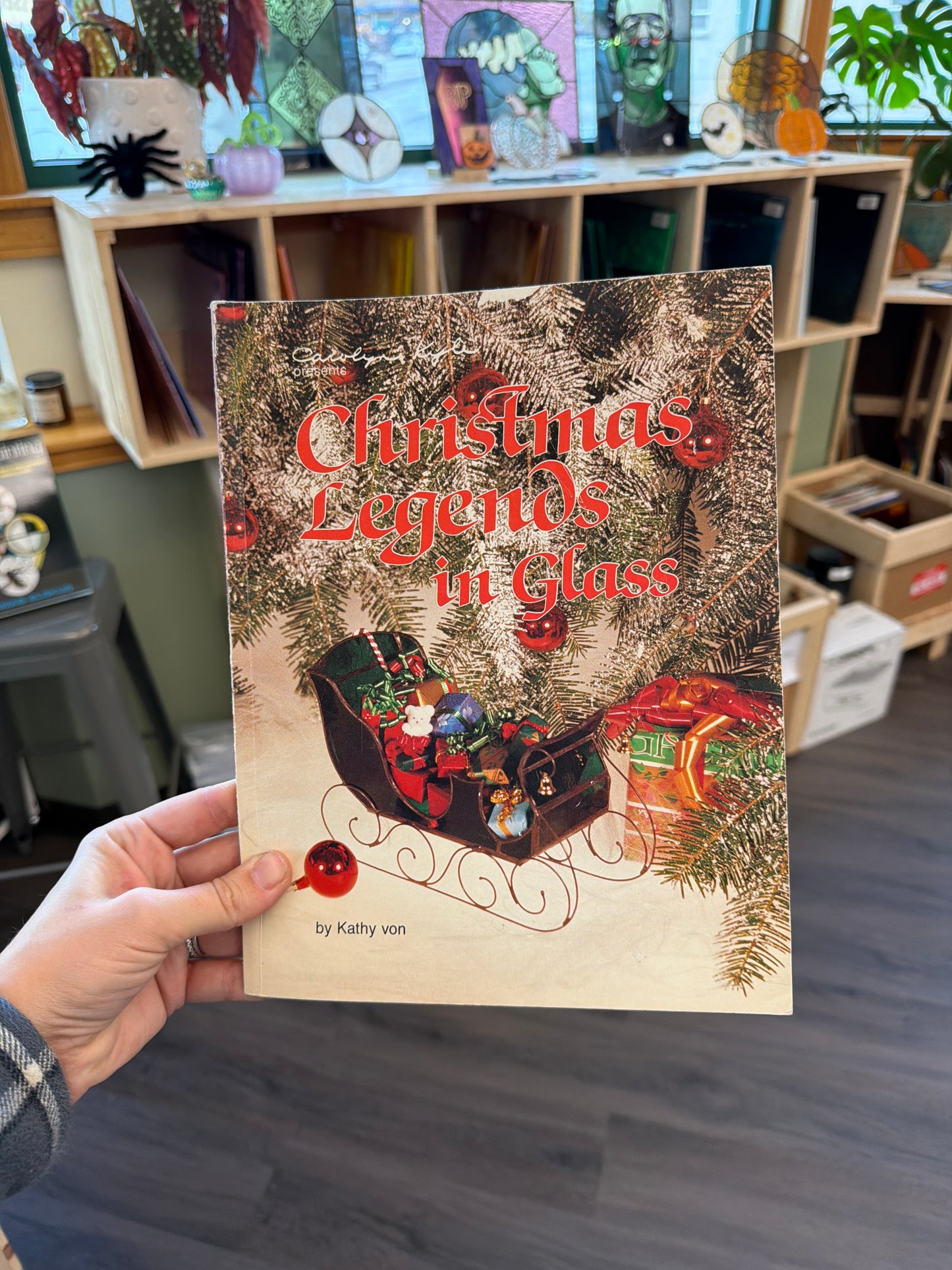 Christmas Legends in Glass by Kathy Von