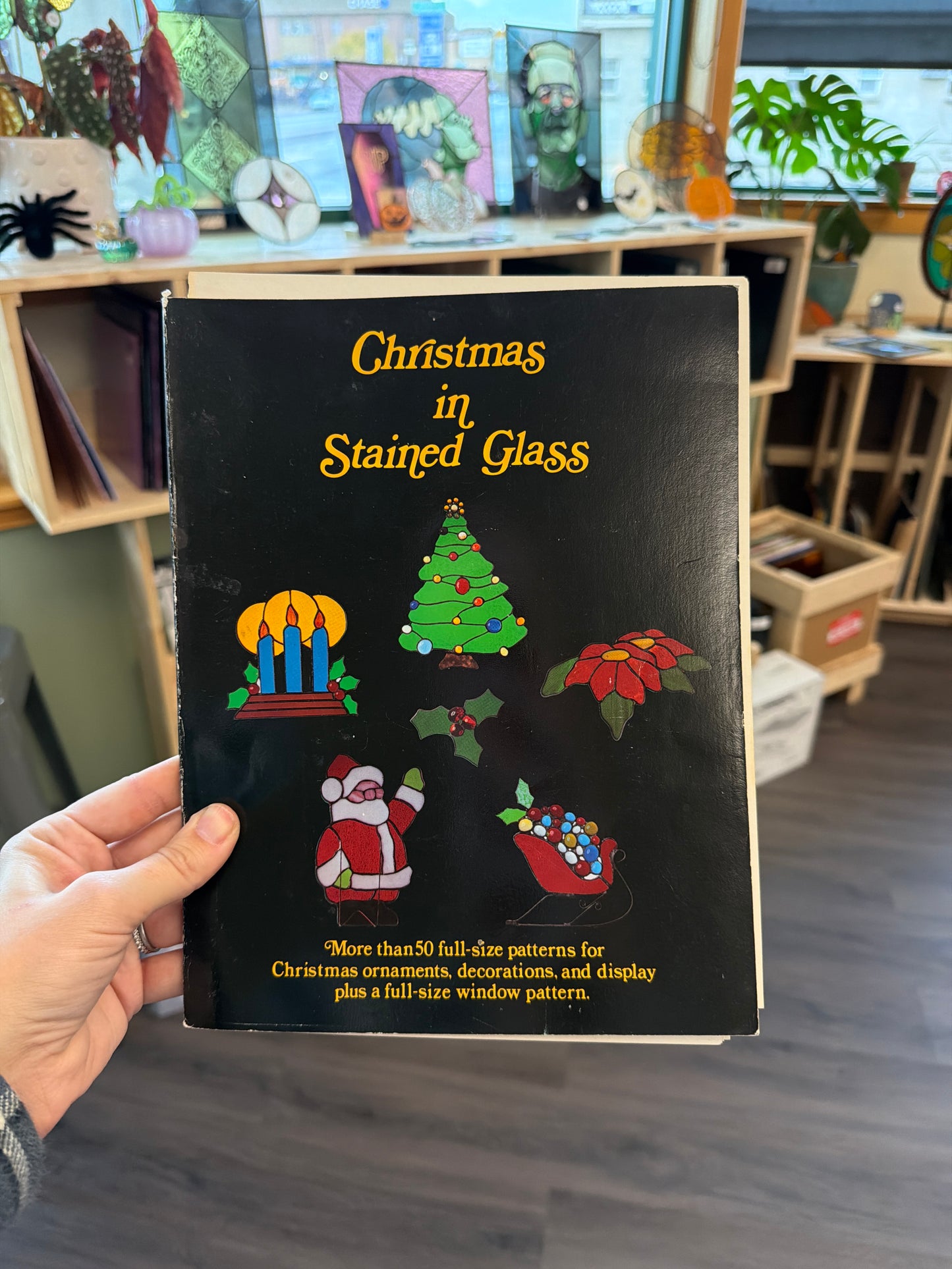 Christmas in Stained Glass by Carolyn Kyle