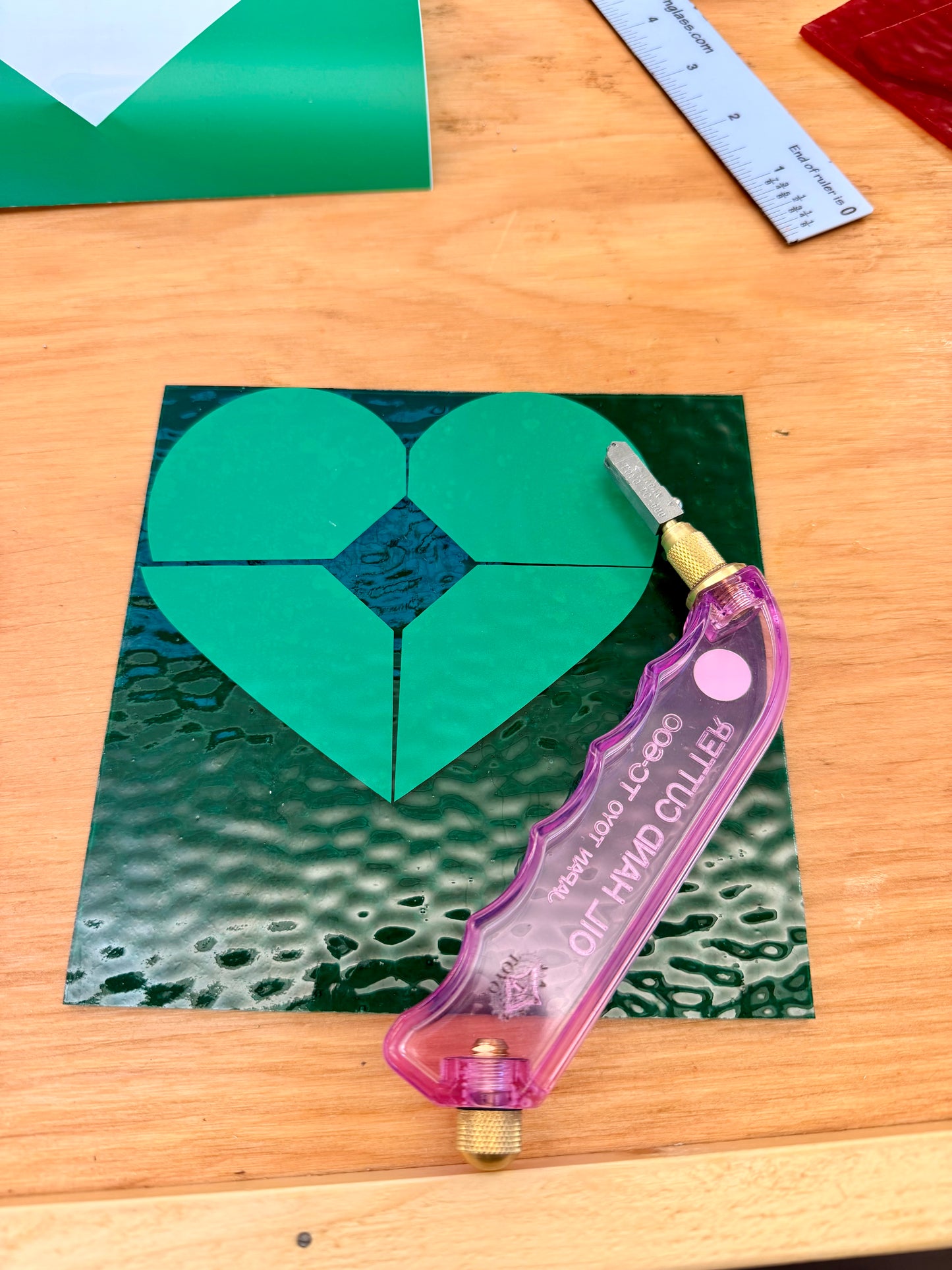 Quick & Crafty: Hearts Stained Glass