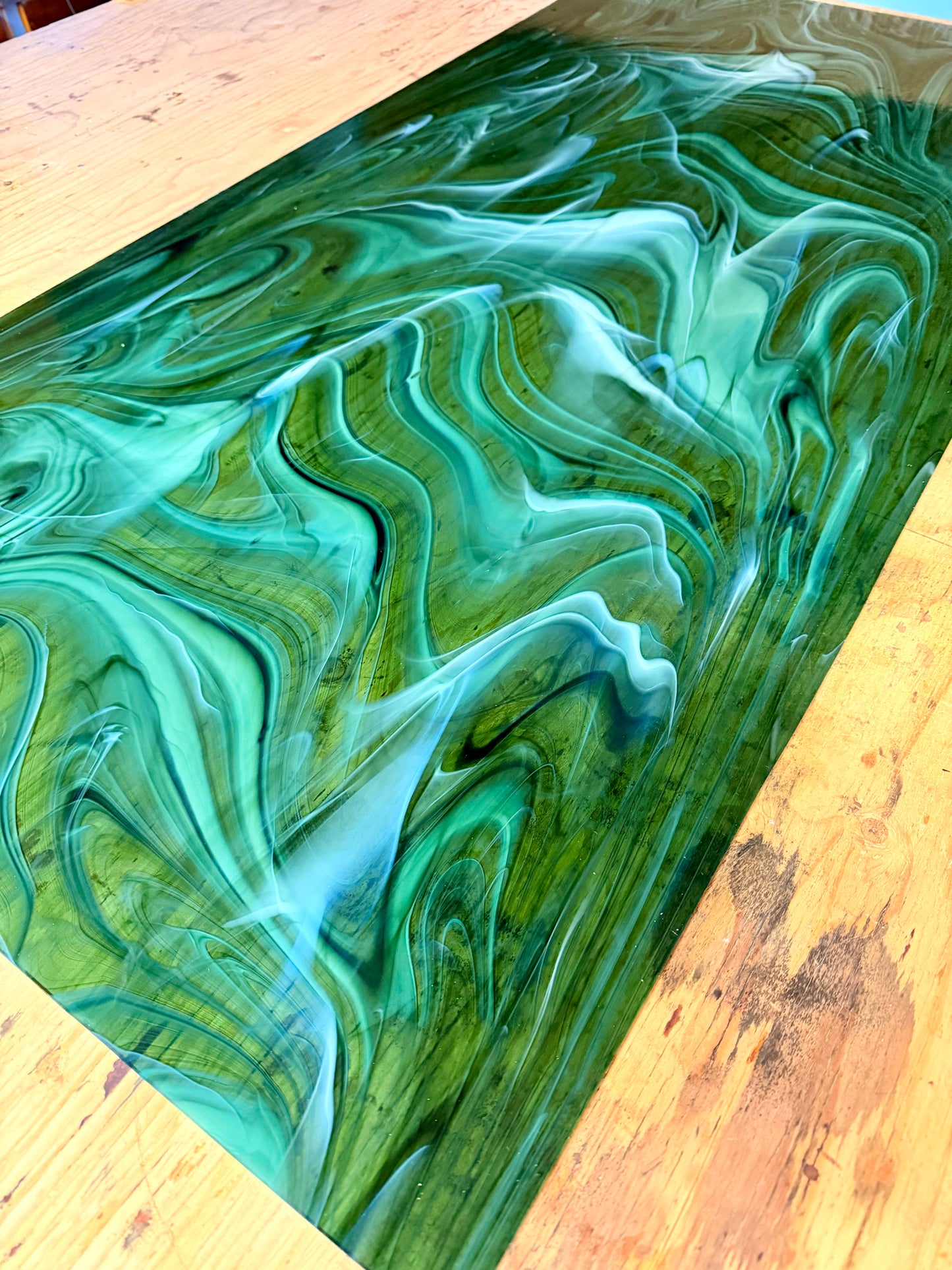 Oceanside Glass Sherwood Forest Fusers Reserve 12”x12”