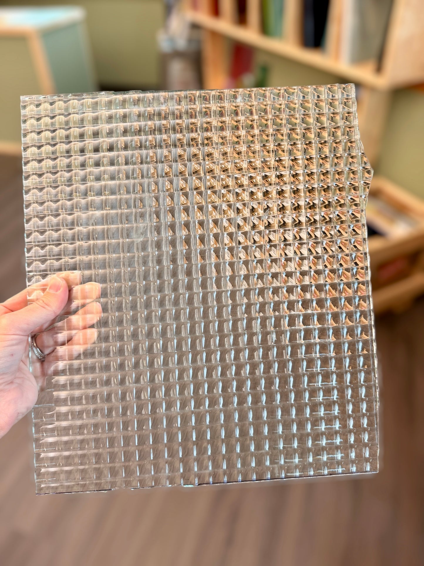 Clear Checkerboard 12"x13"