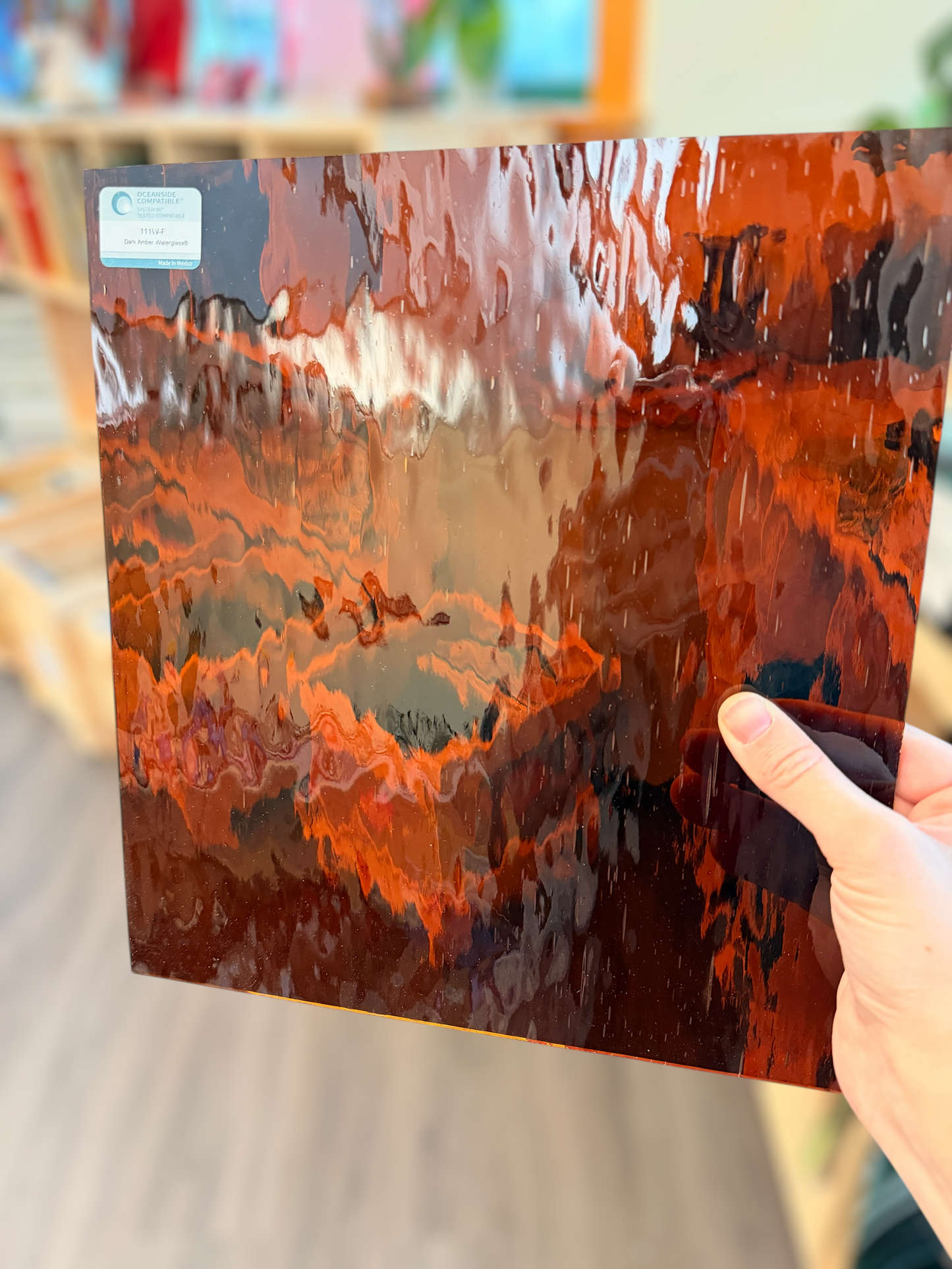 OG 96 | Dark Amber Waterglass