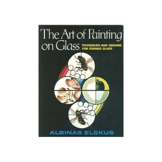 Beginner Glass Painting Kit (paint kit & book)