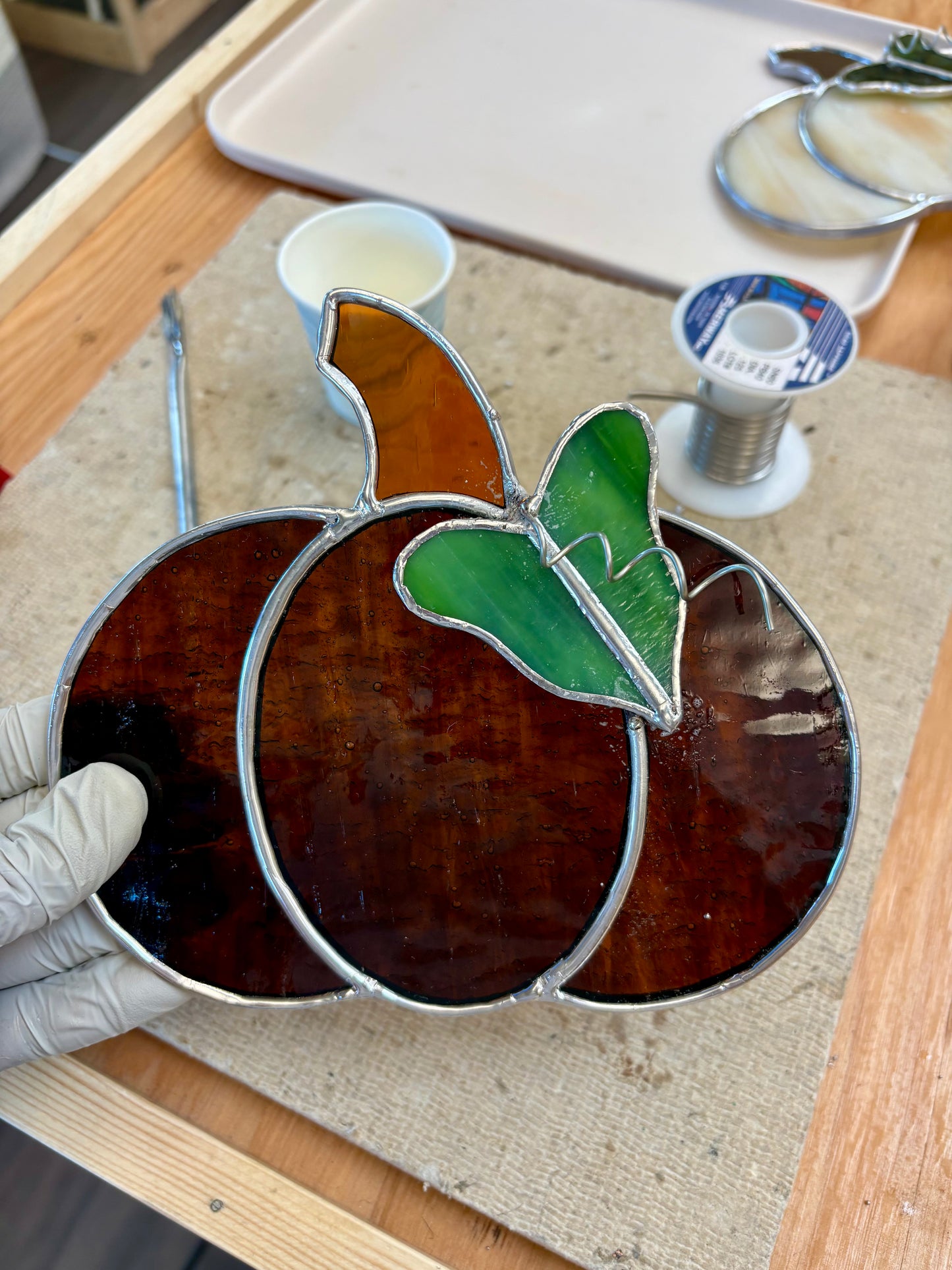 Stained Glass Fall Pumpkin Workshop