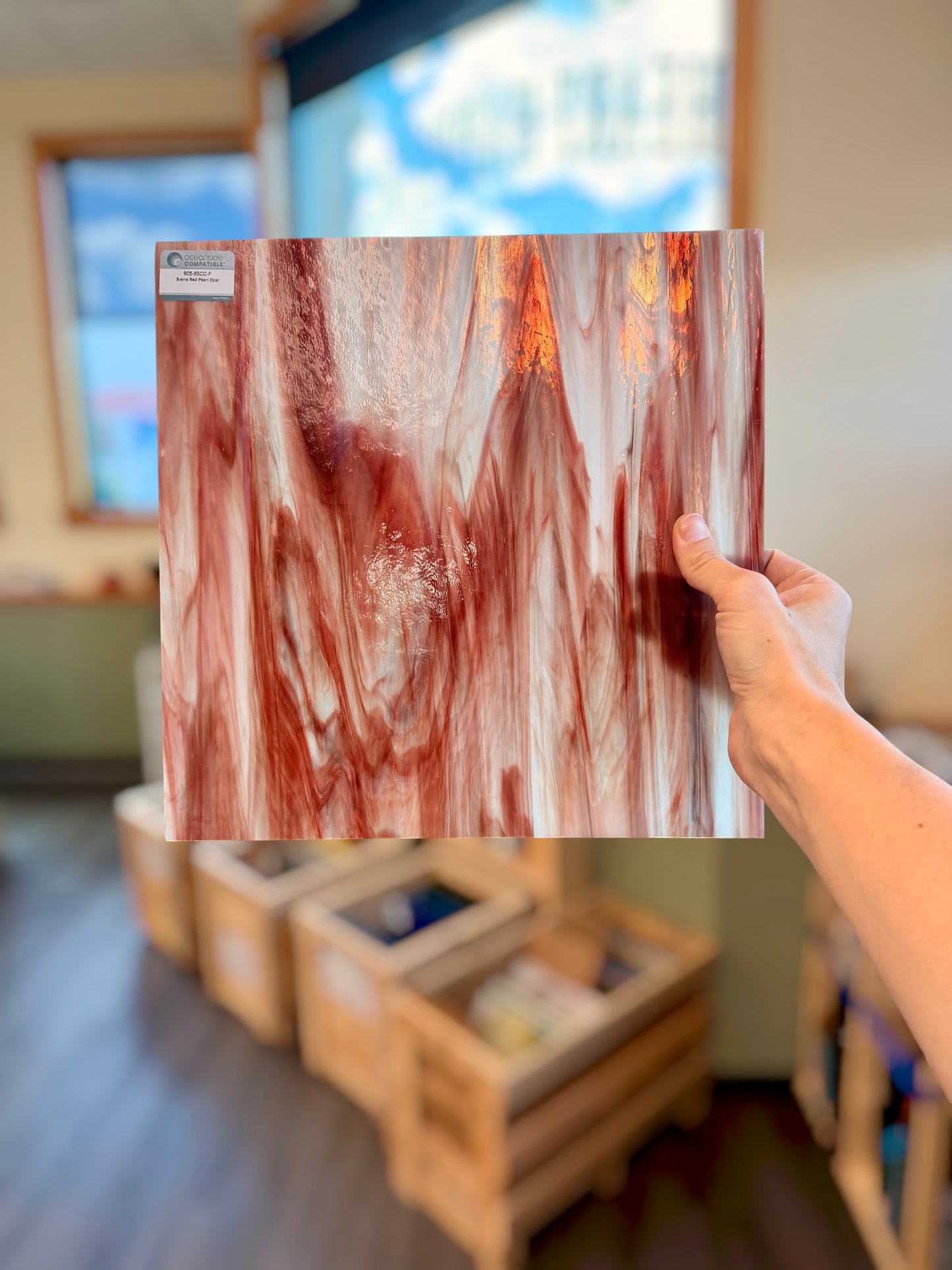 OG 96 | Sierra Red Pearl Opal