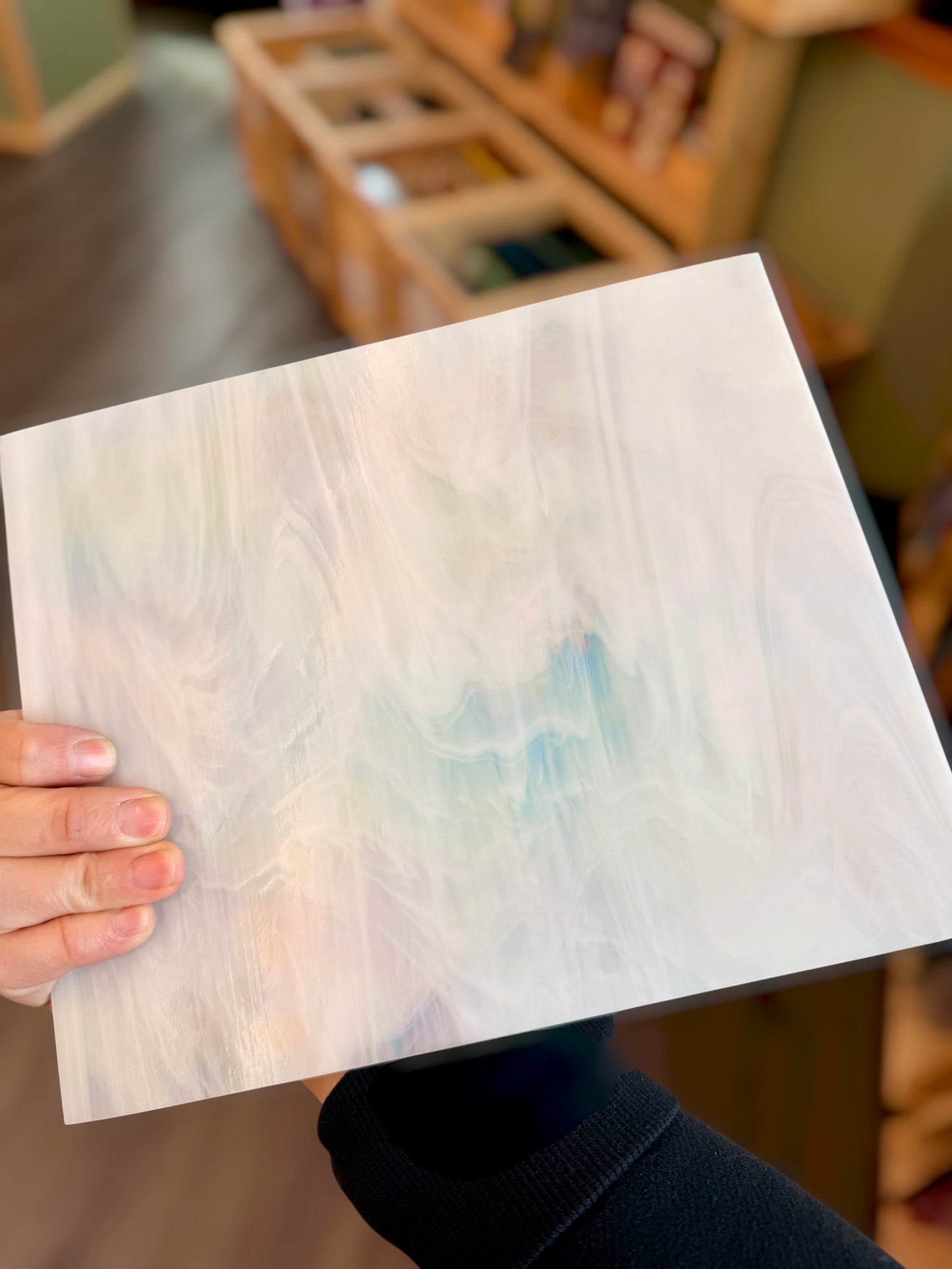 Spectrum | White/Clear Irid 8"x10"