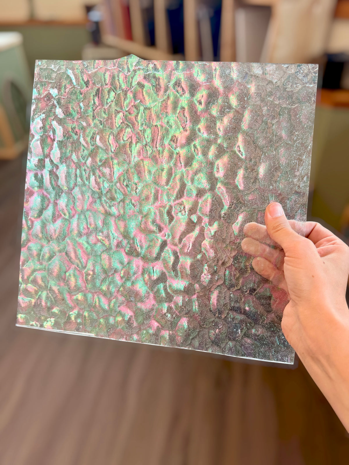 Kokomo | Clear Wavolite Iridescent