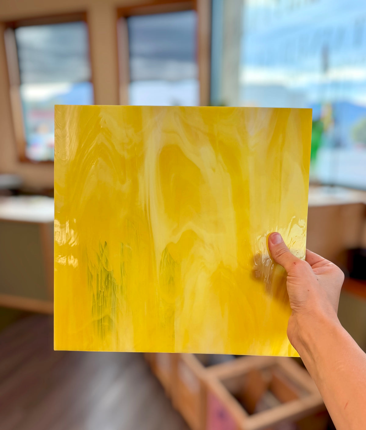 Spectrum | Yellow/White Semi-Translucent