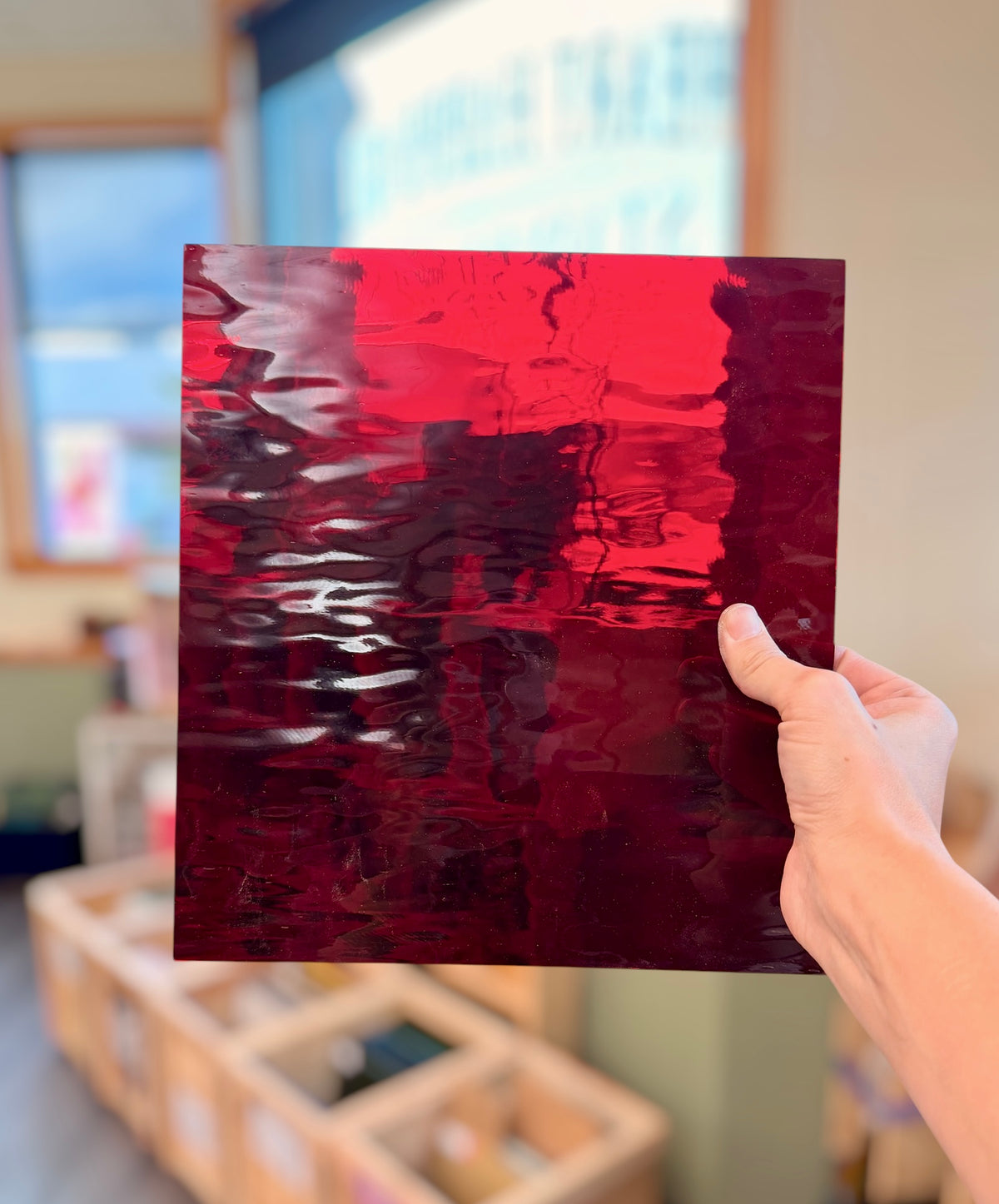 Spectrum | Ruby Red Waterglass