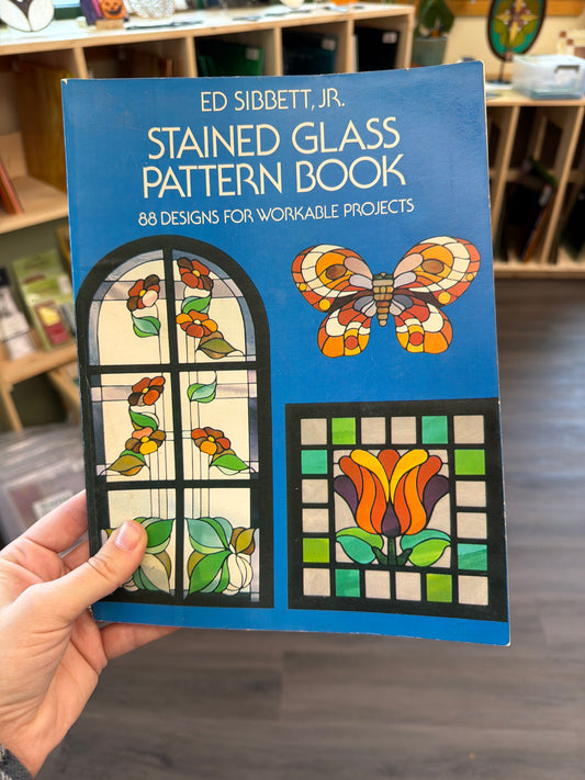 Stained Glass Pattern Book by Ed Sibbett Jr.