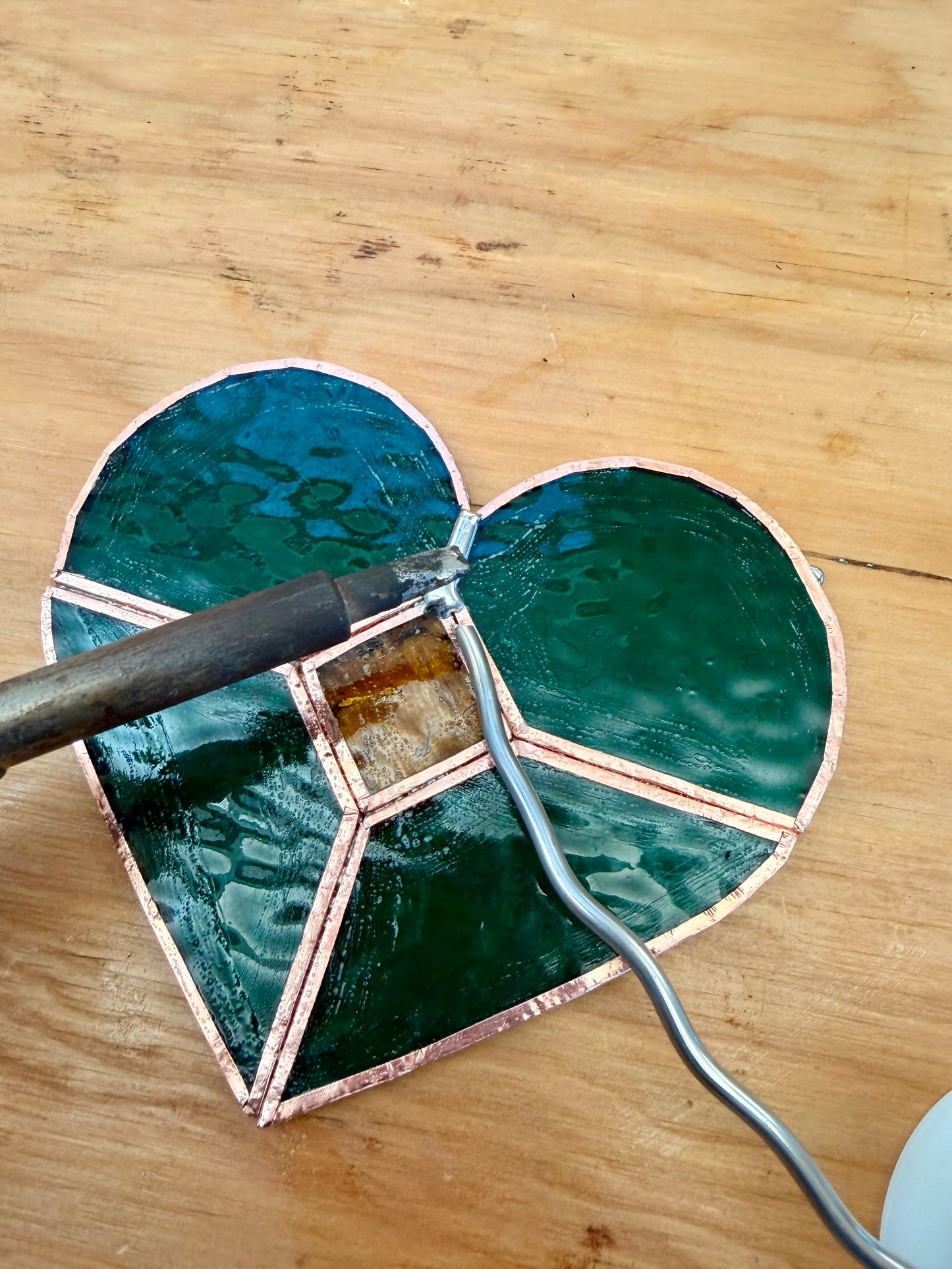 Quick & Crafty: Hearts Stained Glass