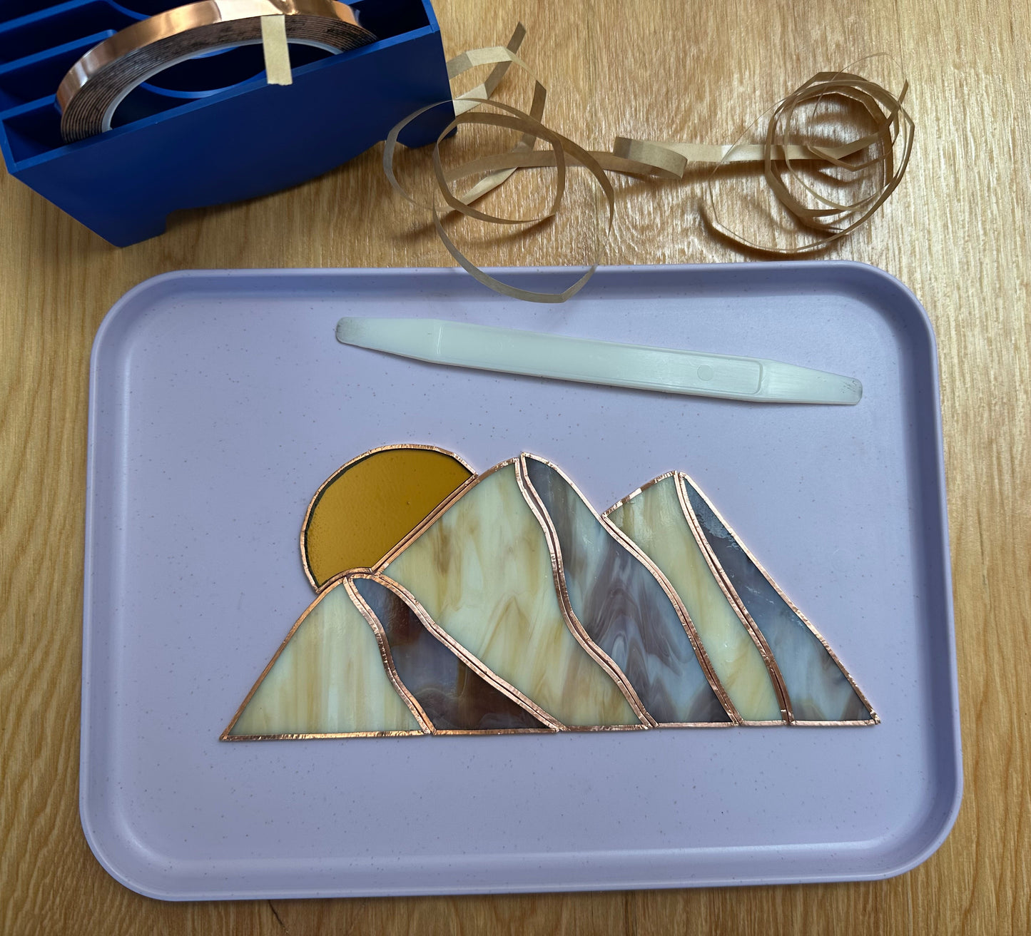 Stained Glass Mountain Workshop