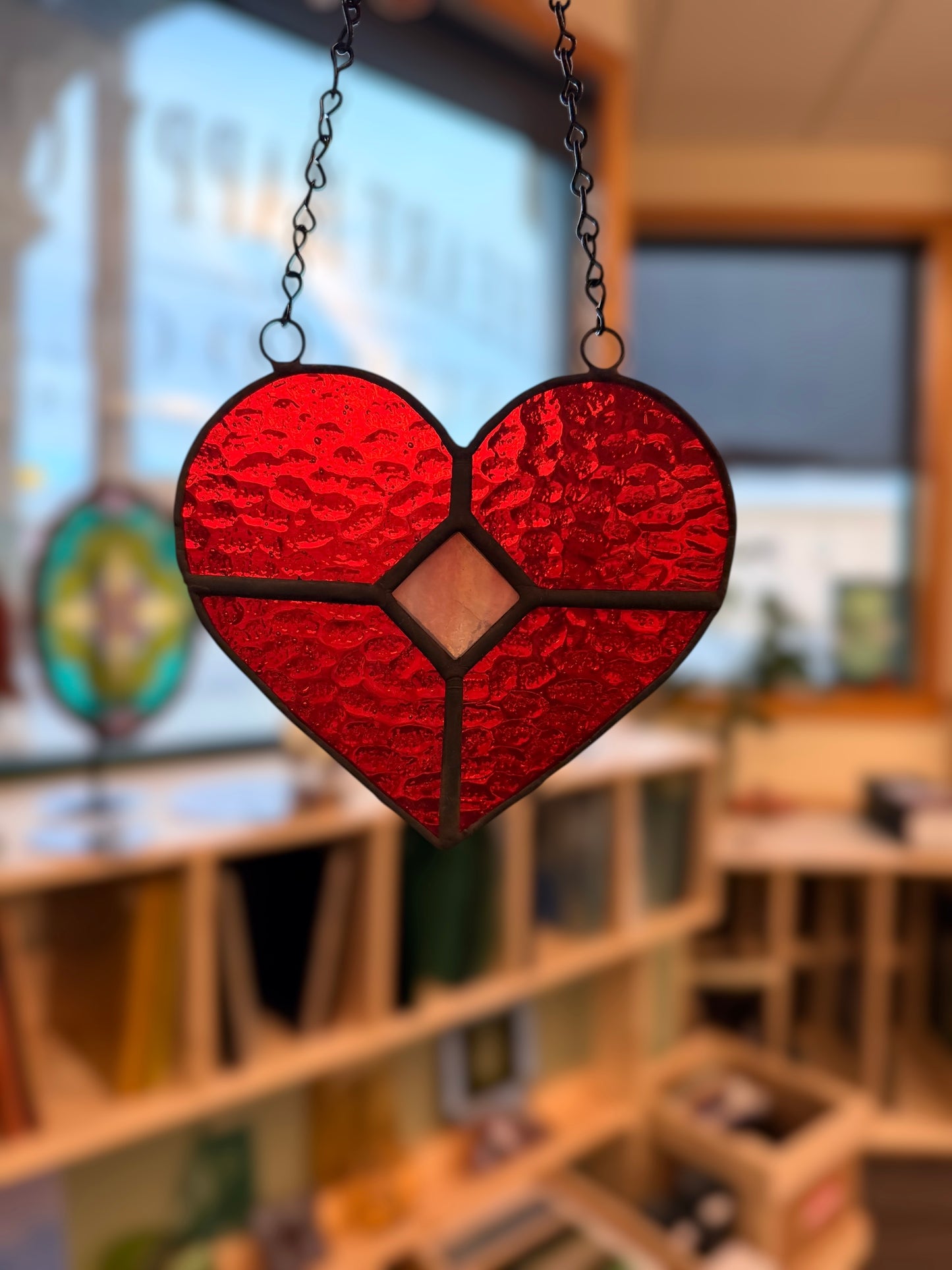 Quick & Crafty: Hearts Stained Glass