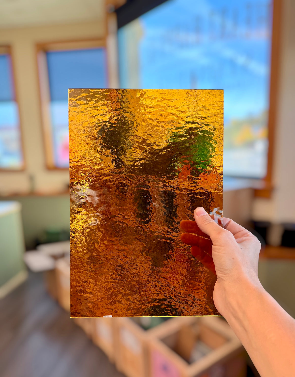 Spectrum | Medium Amber Rough Roll