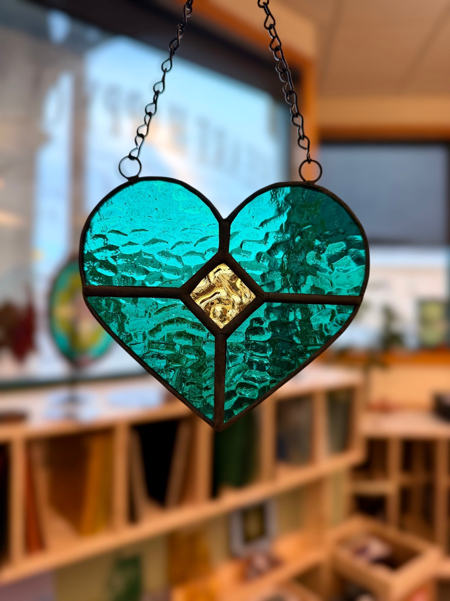 Quick & Crafty: Hearts Stained Glass
