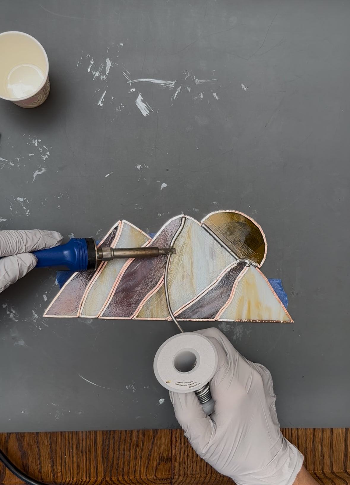 Stained Glass Mountain Workshop