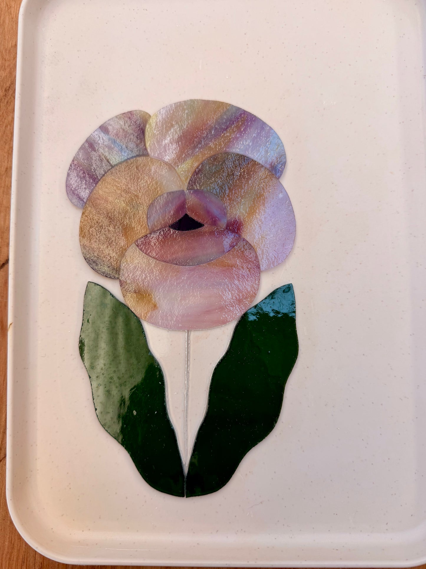 Intermediate Stained Glass Flower Workshop w/Custom Base