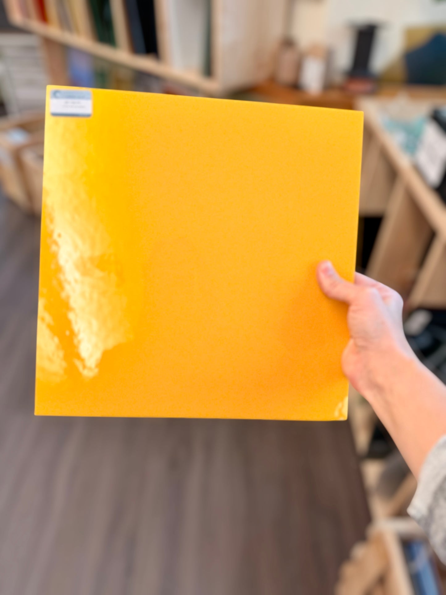 Sunflower Yellow Solid Opalescent