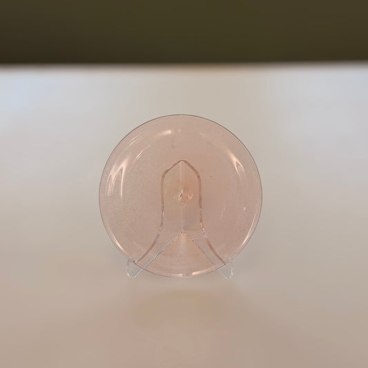 Champagne Pink Hand Spun Rondel 130mm