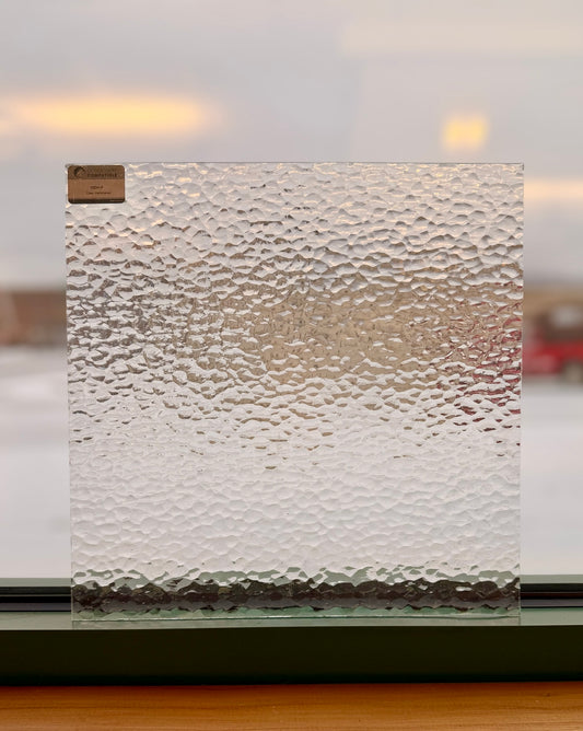 Clear Hammered