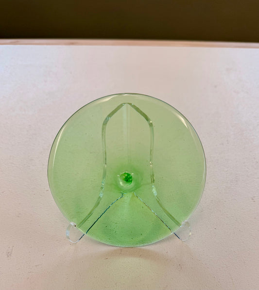 Spring Green Hand Spun Rondel 100mm