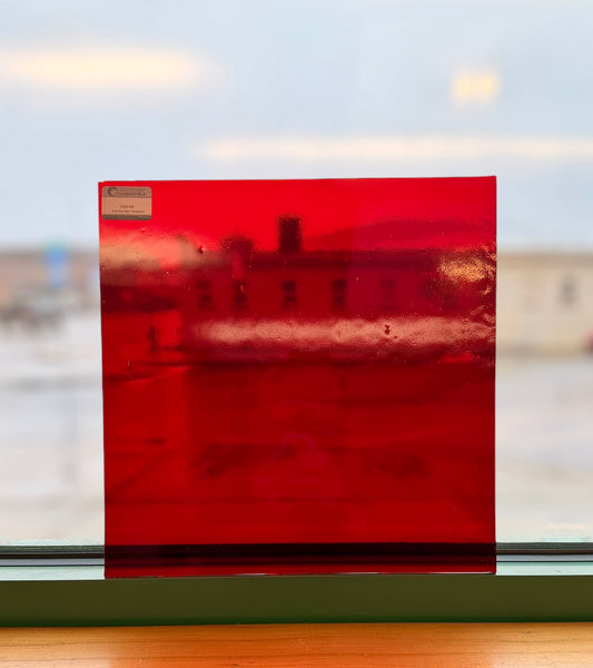 Ruby Red Solid Transparent
