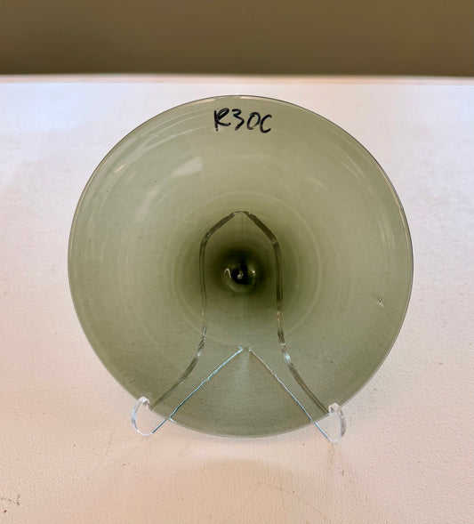 Gray/Green Hand Spun Rondel 135mm