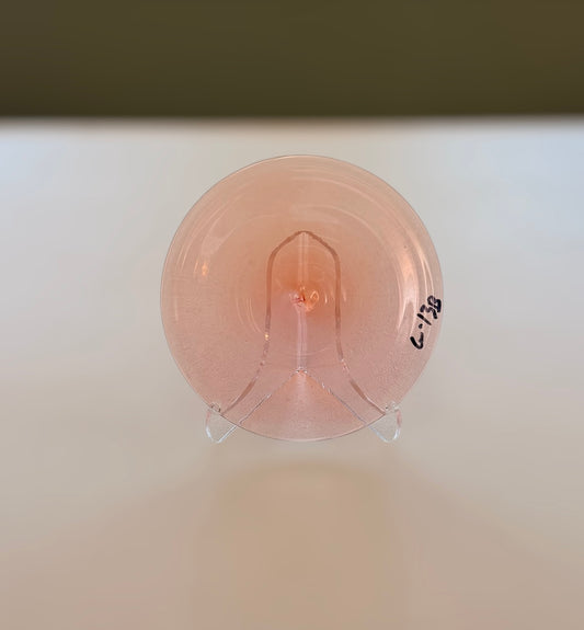 Light Pink Hand Spun Rondel 125mm