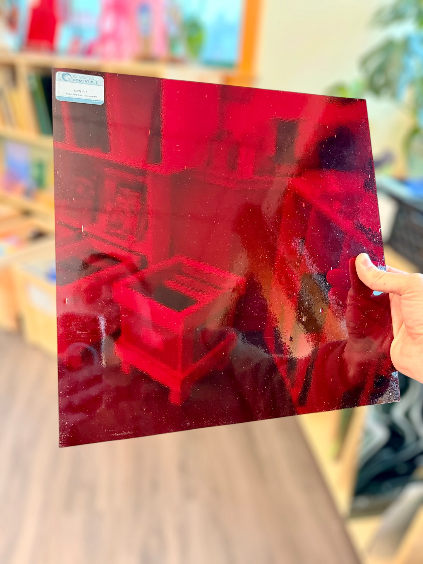 OG 96 | Ruby Red Solid Transparent