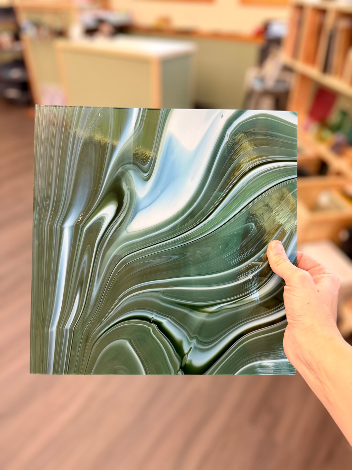 Oceanside Glass Sherwood Forest Fusers Reserve 12”x12”