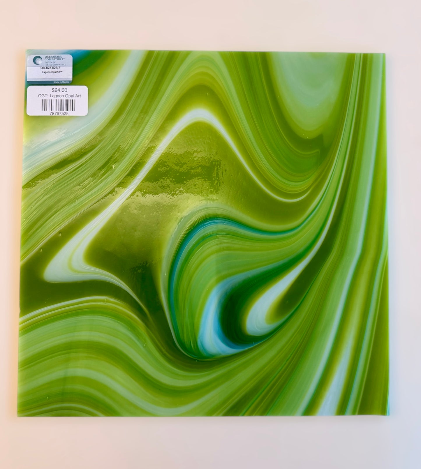OGT Lagoon OpalArt 12”x12”