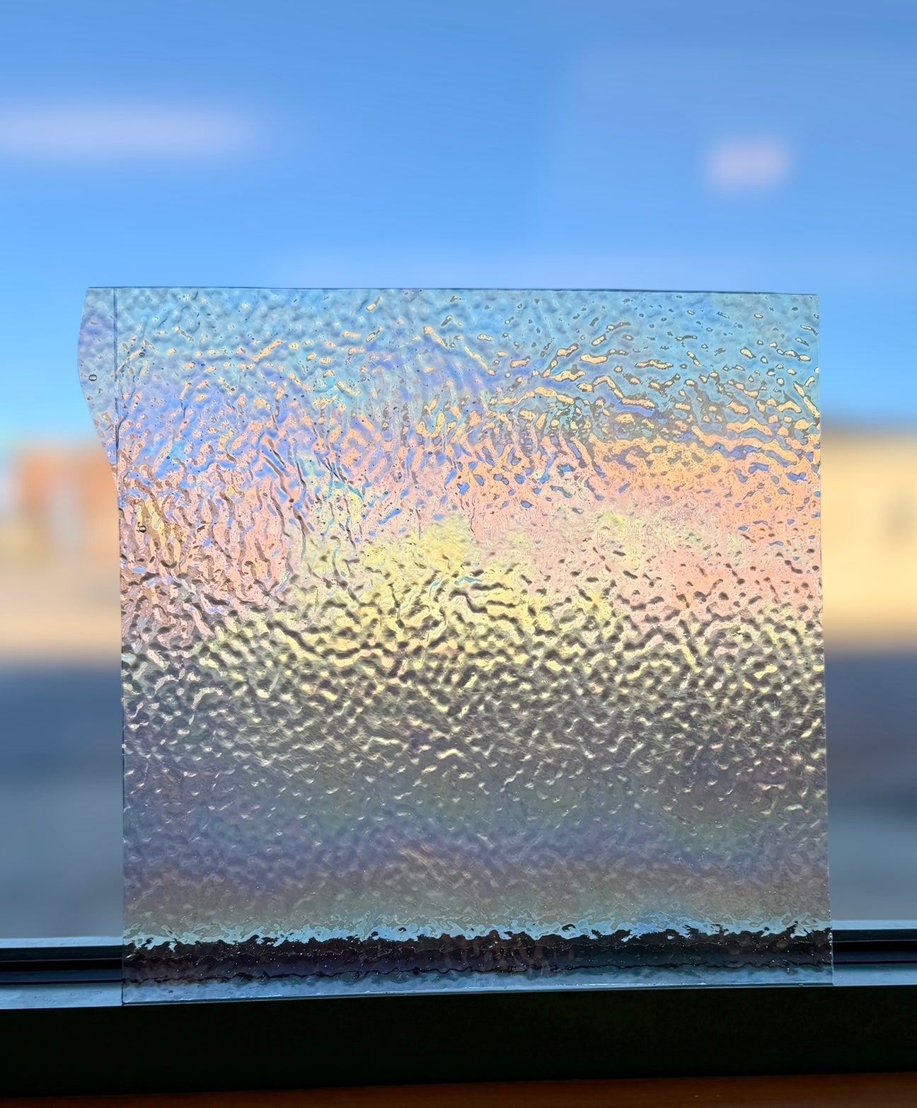 Wissmach | Clear Ripple Irid