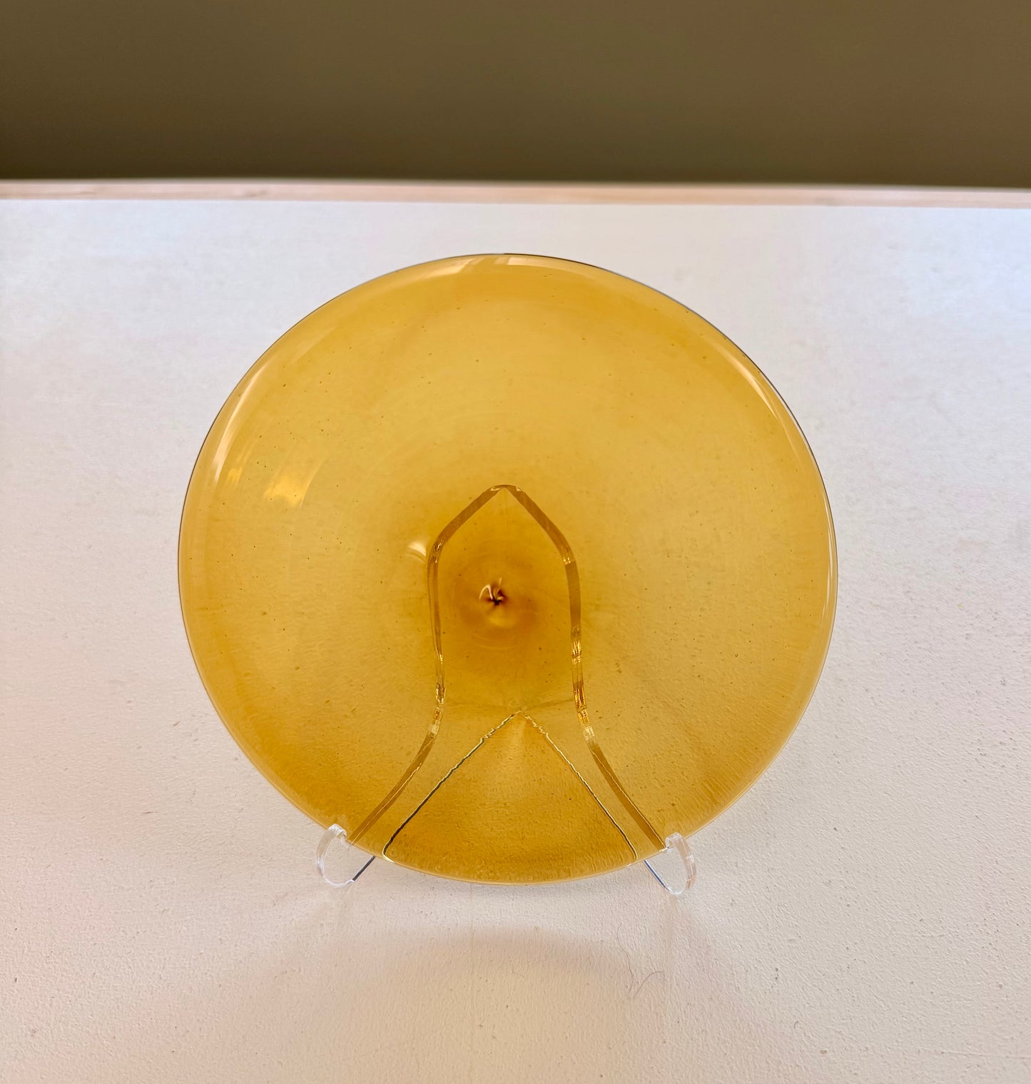 Light Amber Rondel 140mm