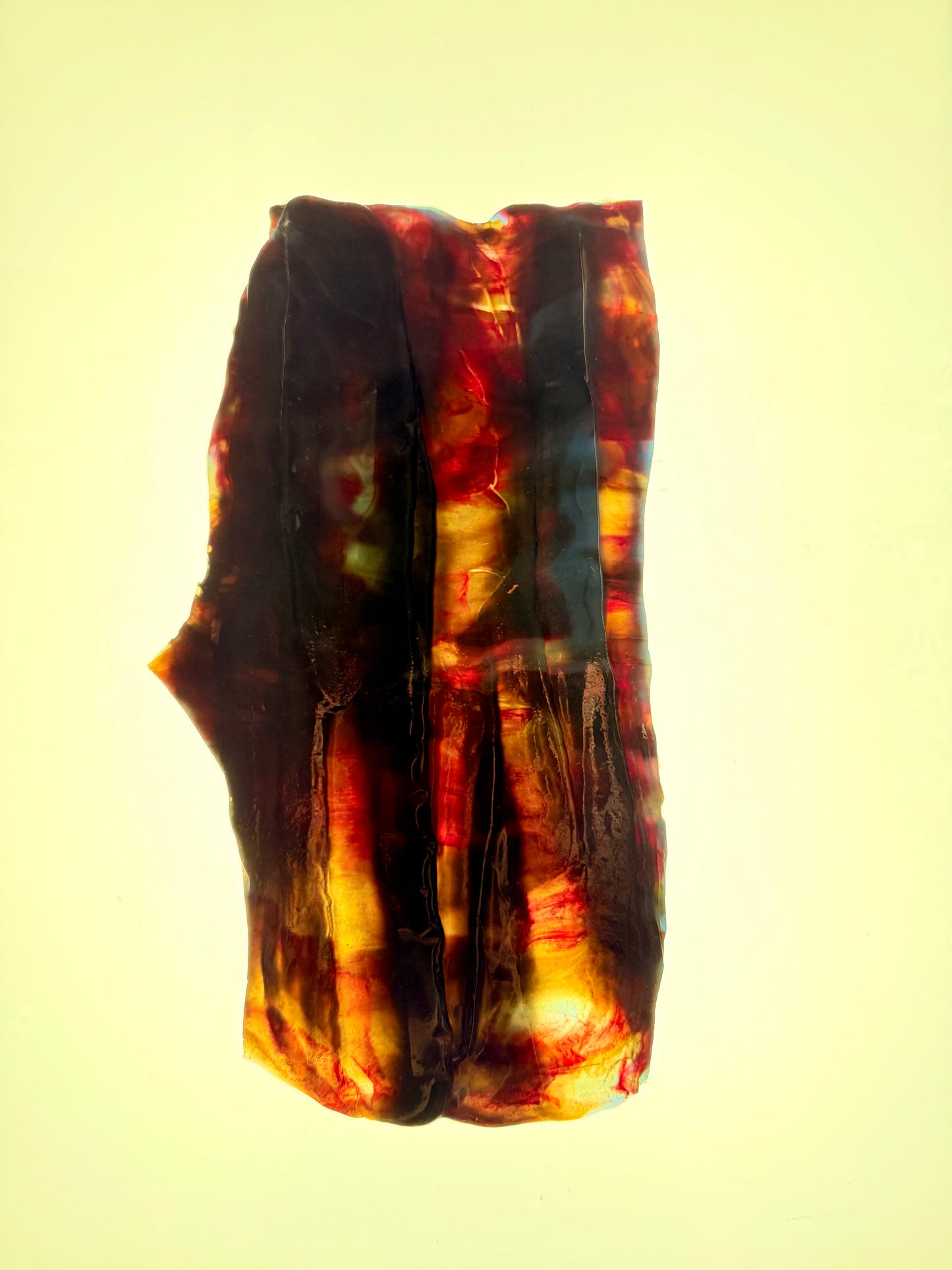 Rare Uroboros | Drapery Glass circa. 1970s