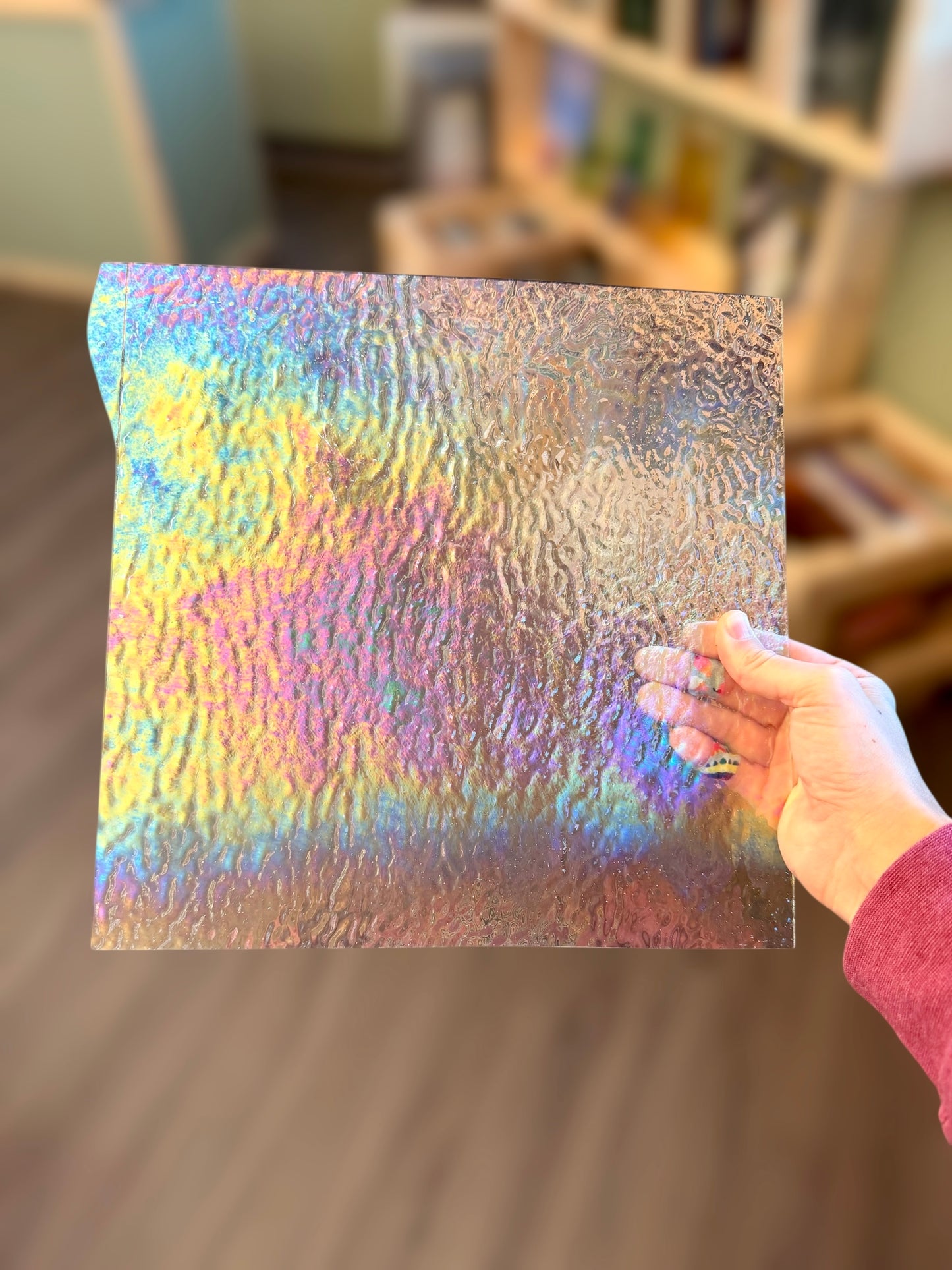 Wissmach | Clear Ripple Irid