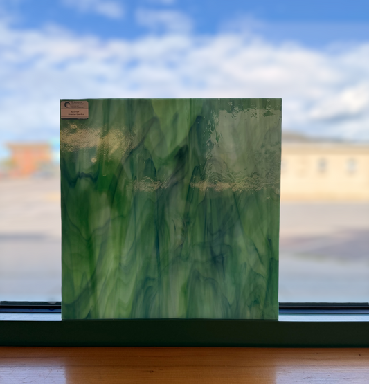OGT White/Dark Green/Blue 12”x12”