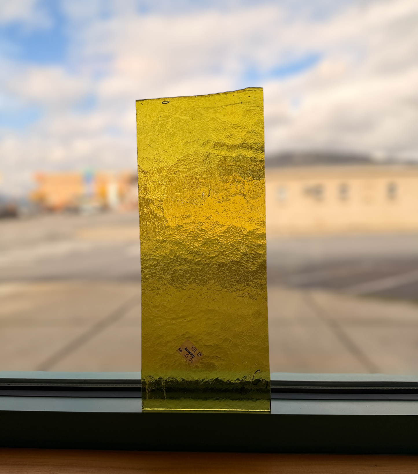 Vintage Uroboros (1995) Lime Green 4.85"x11.75"