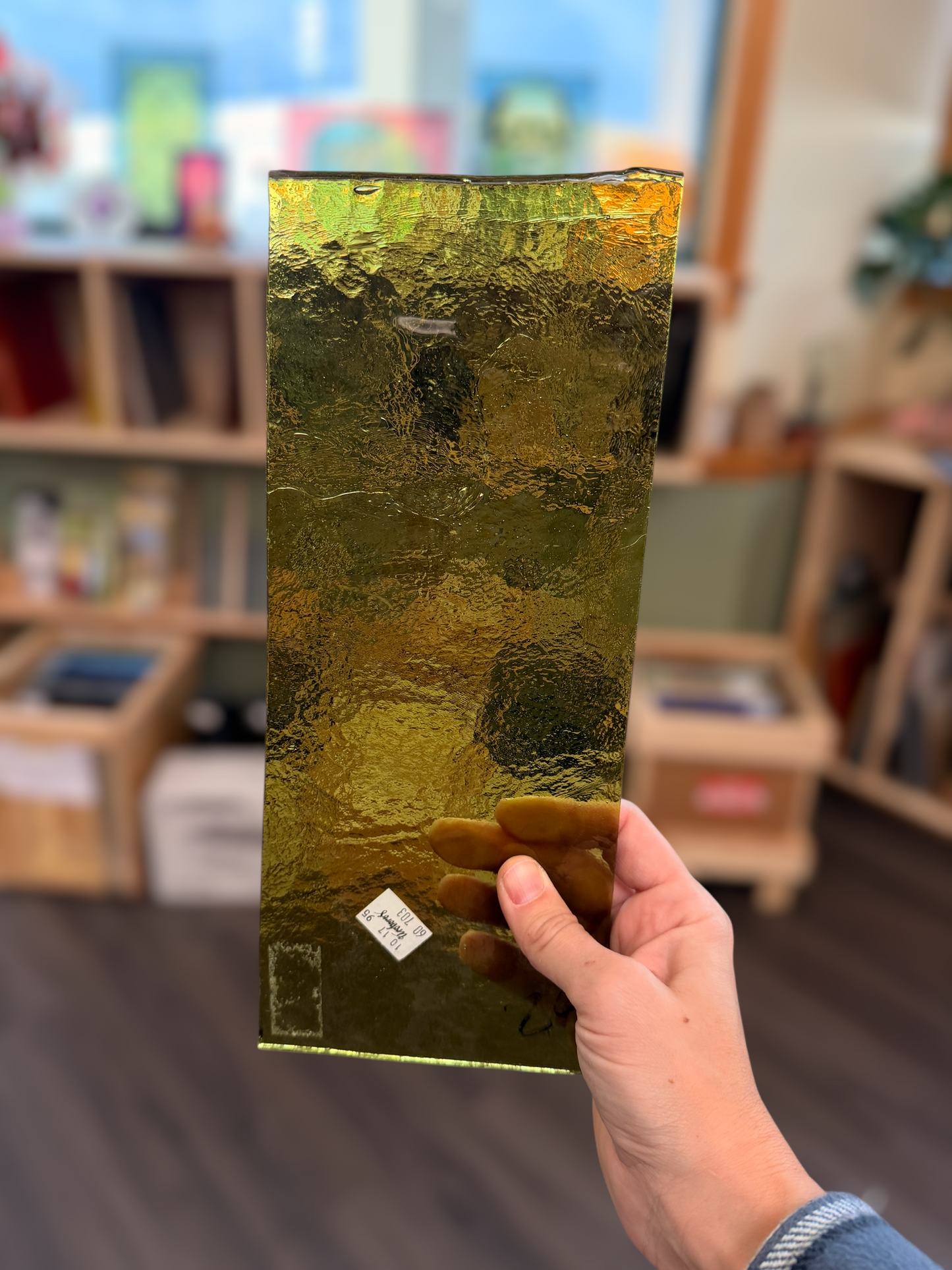 Vintage Uroboros (1995) Lime Green 4.85"x11.75"