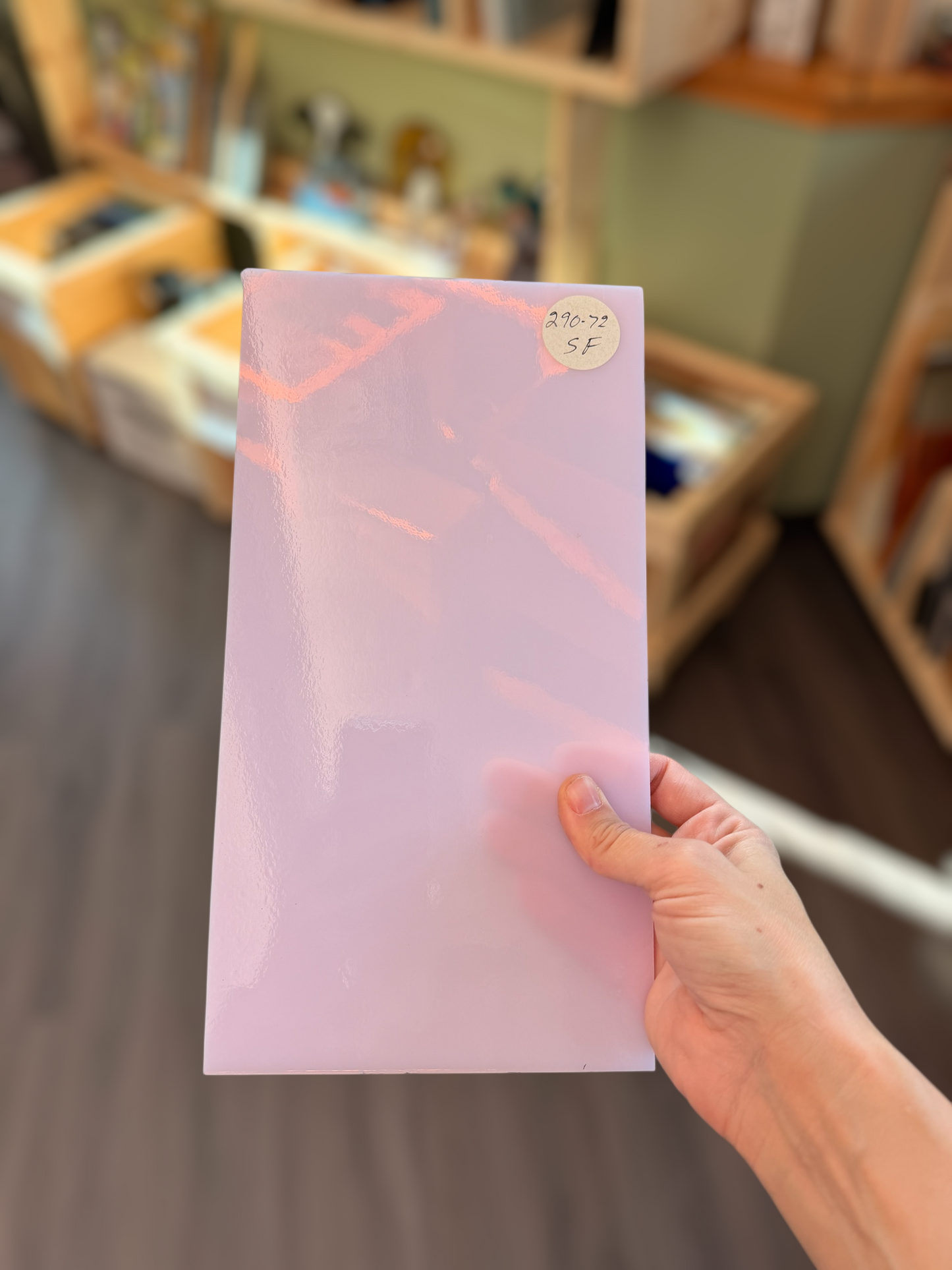 Spectrum Cotton Candy Pink 6.35"x12"