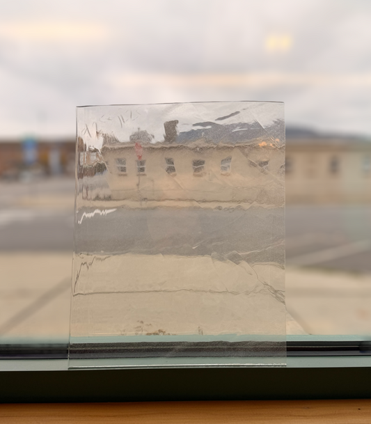 Fremont Antique Glass | S2 Blue Glow Glass