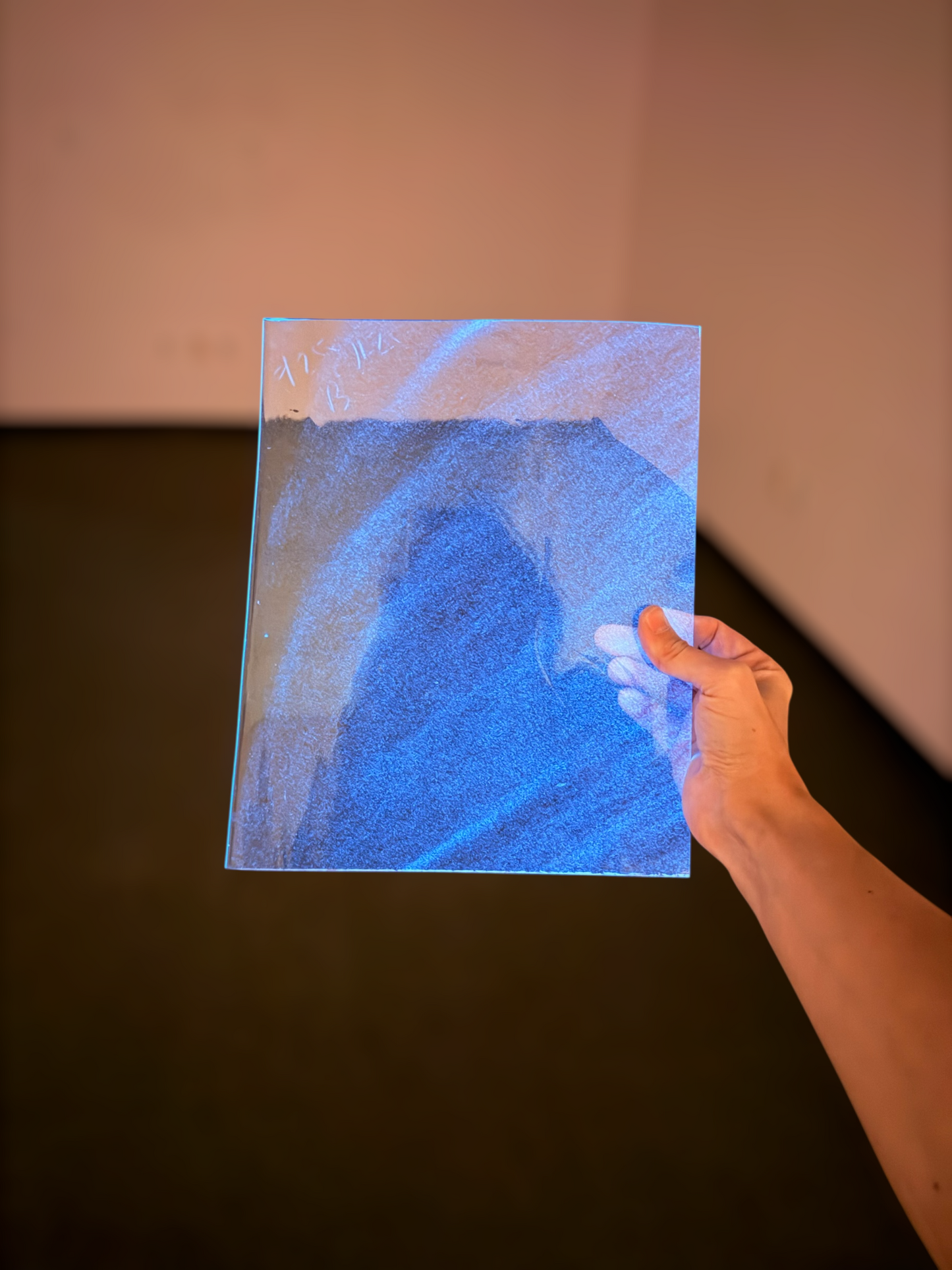 Fremont Antique Glass | S2 Blue Glow Glass