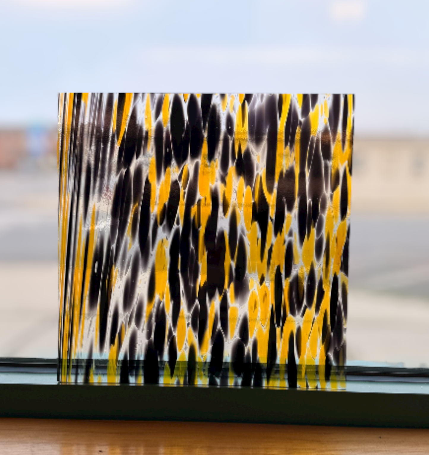 Oceanside Glass Yellow Jacket Fusers Reserve 12x12"