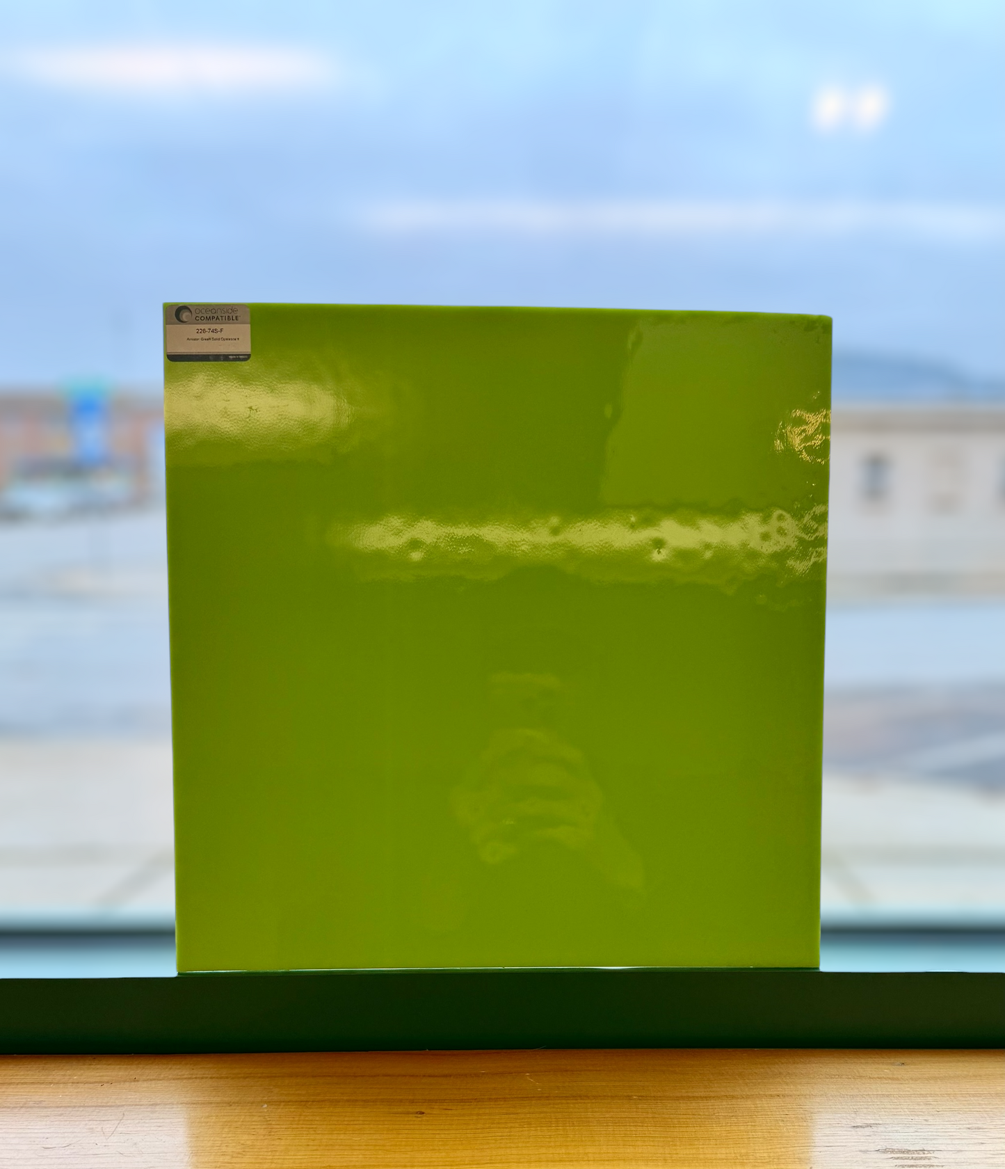 Amazon Green Solid Opalescent