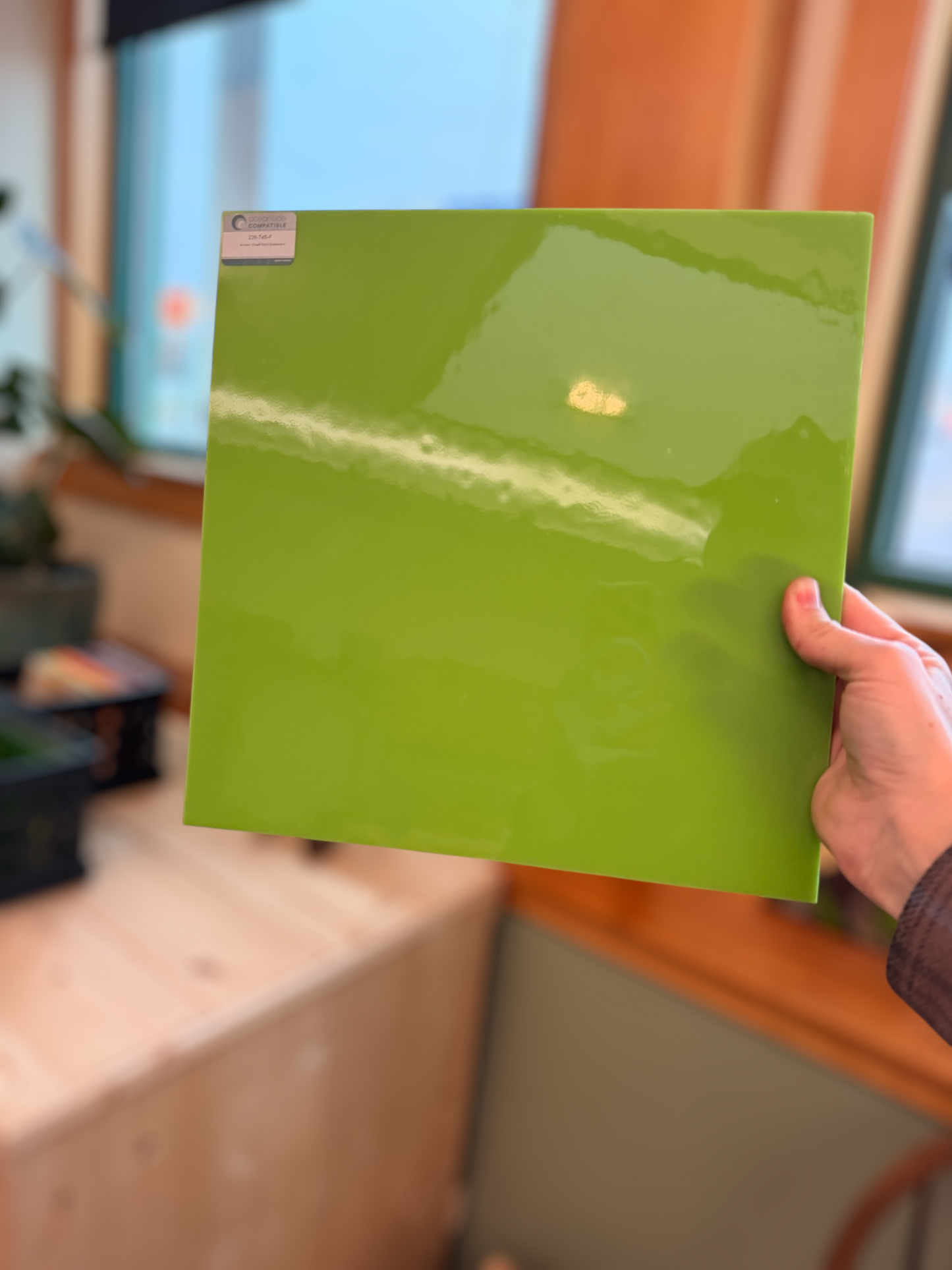 Amazon Green Solid Opalescent