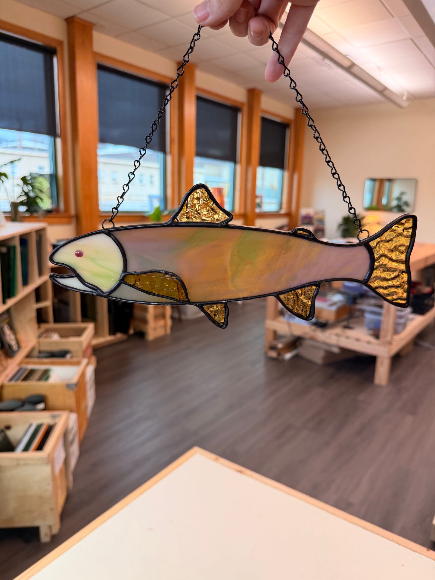 Stained Glass Trout Workshop