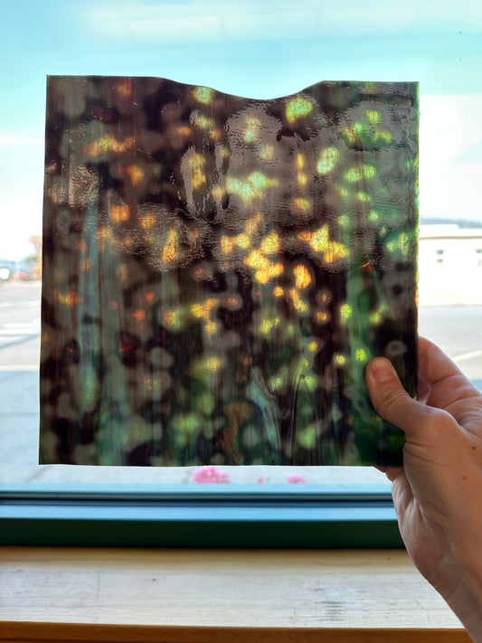Oceana Mottled Glass 9.25"x9.5"