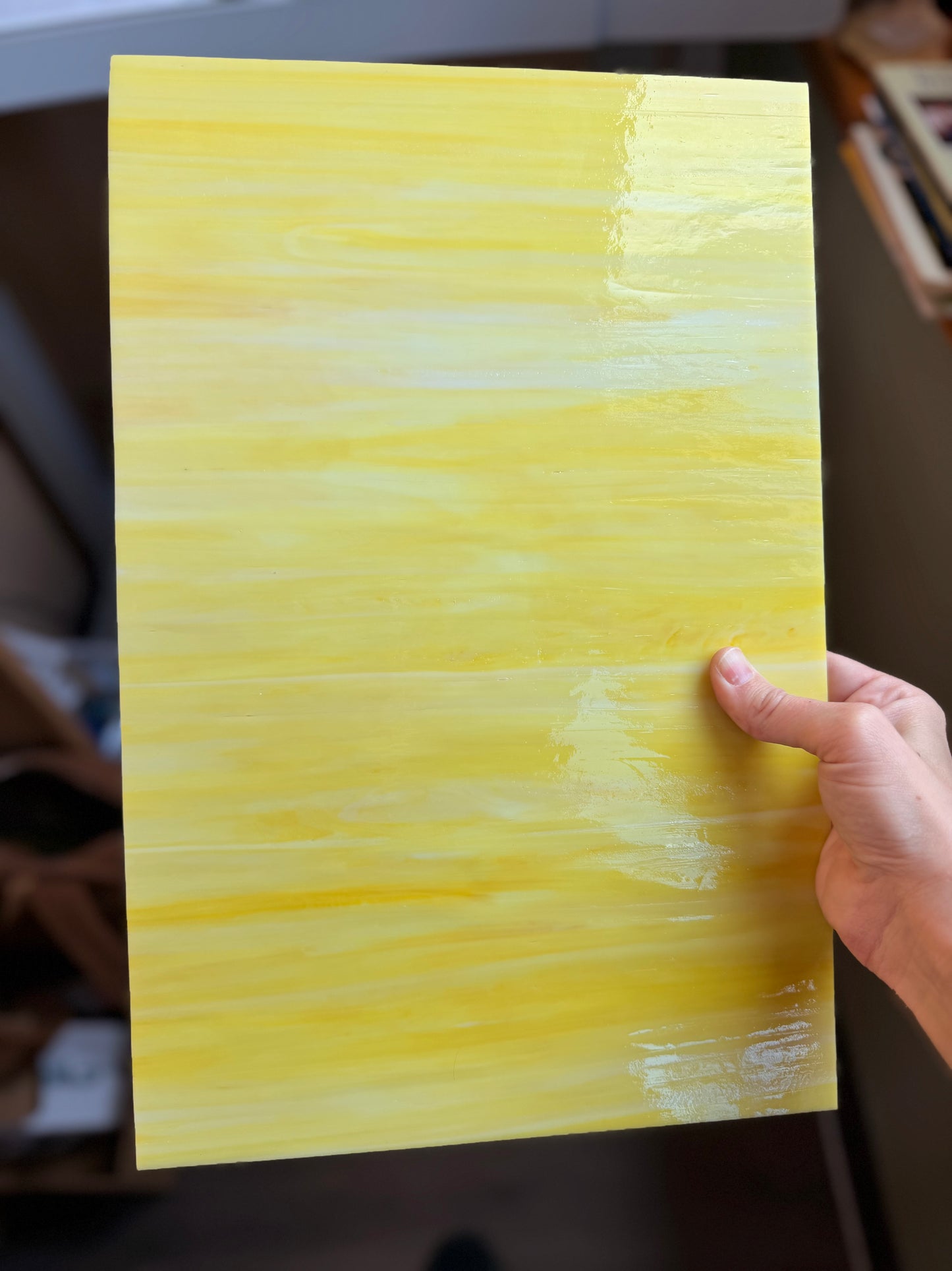 Wissmach Yellow Opal 10.5"x16"