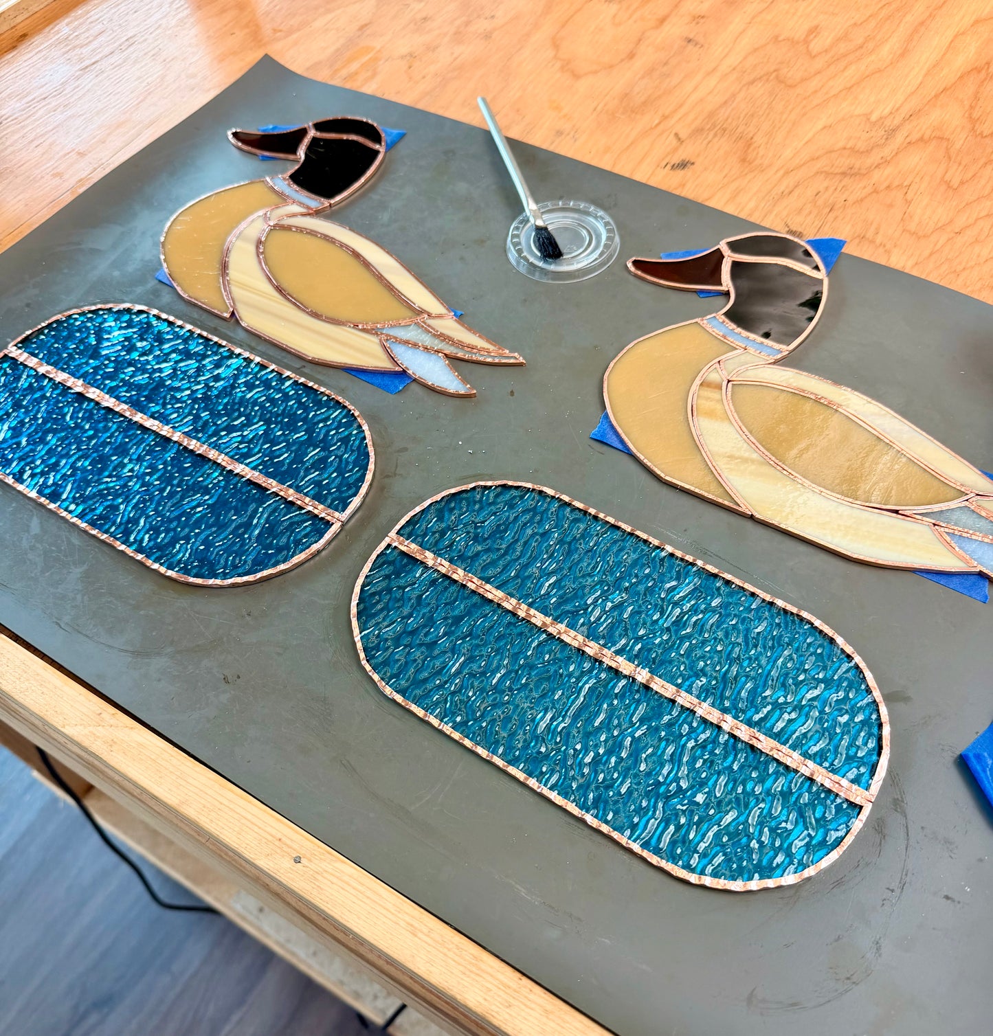 Mallard on the Water: 2 Day Stained Glass Class