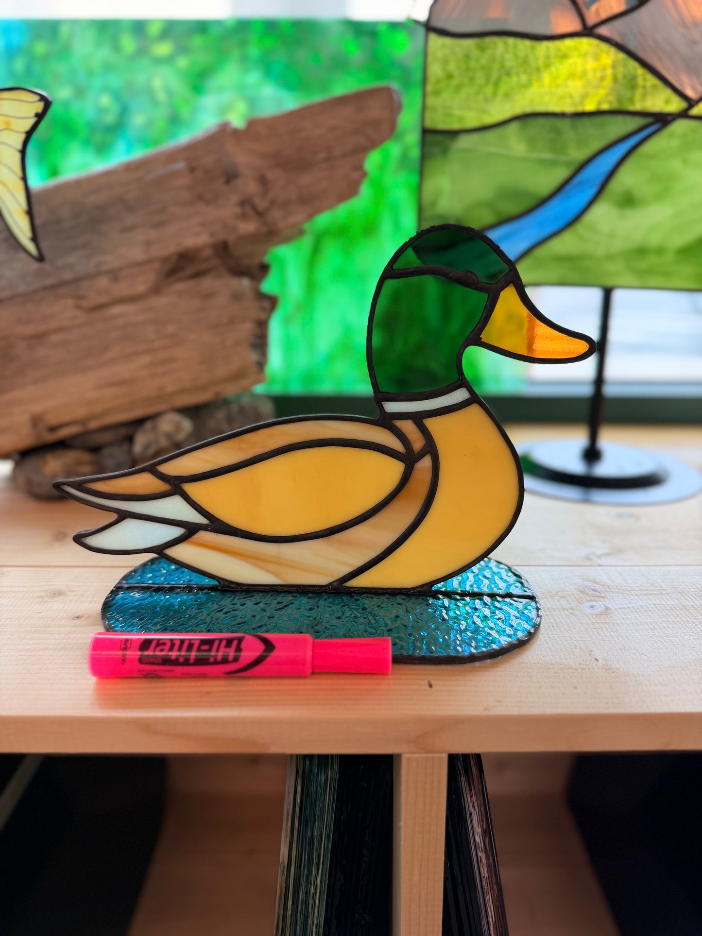 Mallard on the Water: 2 Day Stained Glass Class