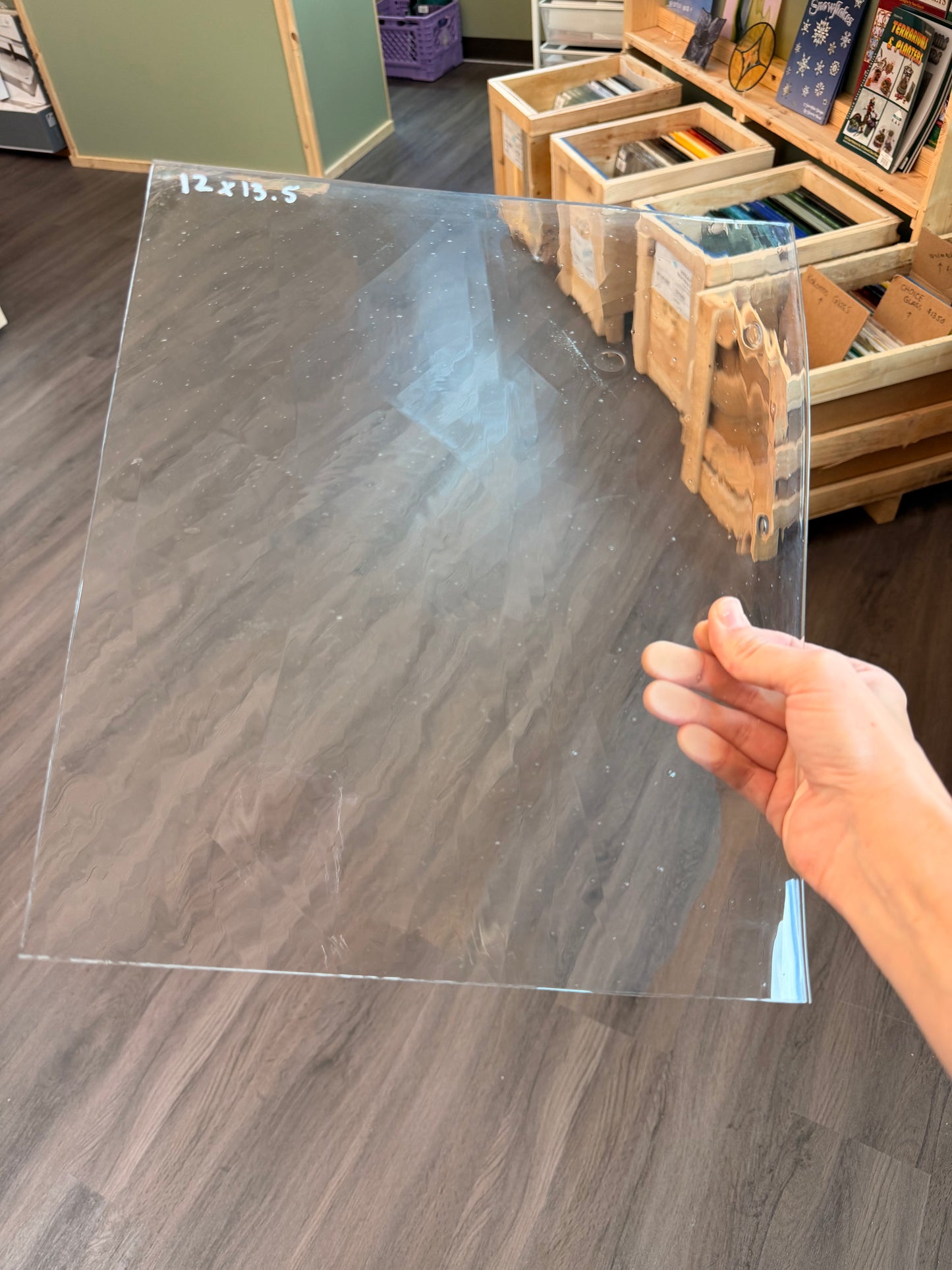 Fremont Antique Glass | A - Clear Antique